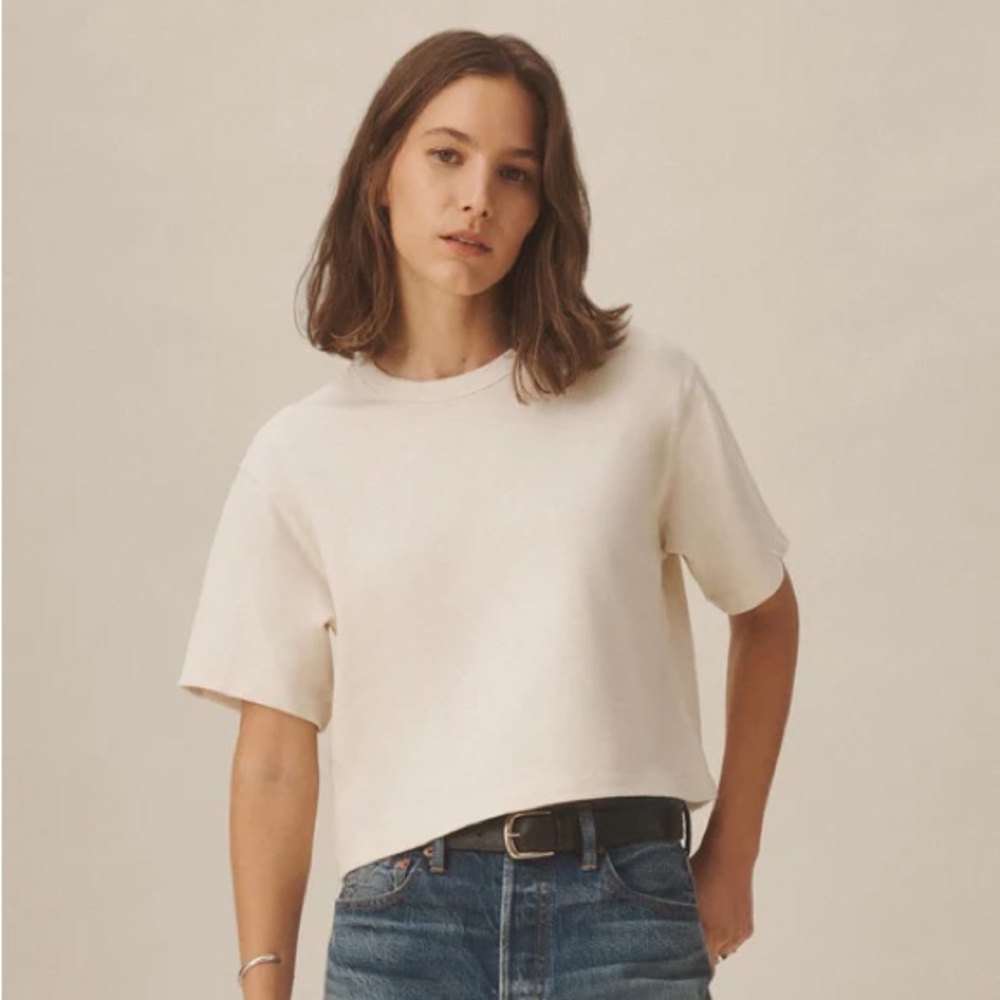 Buck Mason - FIELD-SPEC BOYFRIEND CROP TEE